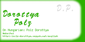 dorottya polz business card